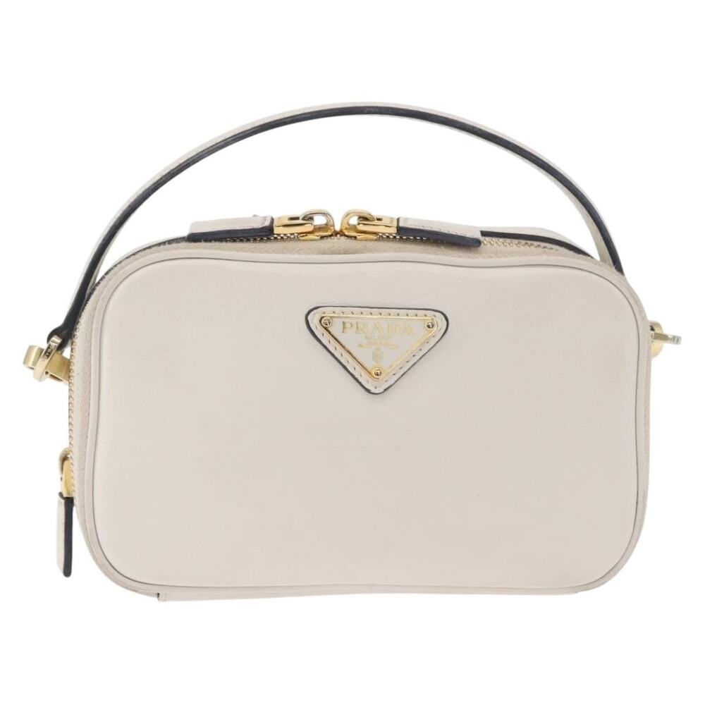 Prada Saffiano Galleria Handbag White